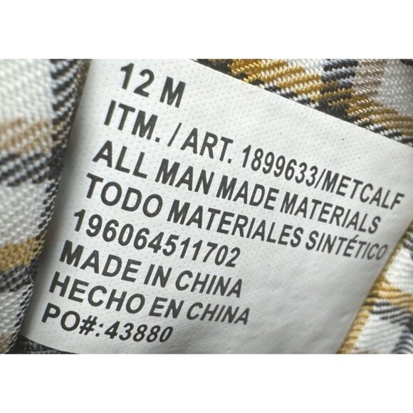 Buffalo David Bitton Metcalf Boots Size 12 Brown Leather Lace-Up Casual Ankle - Picture 8 of 8